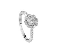 Anello Salvini Donna Camelia in Oro bianco Diamante 20087101 - 20087101